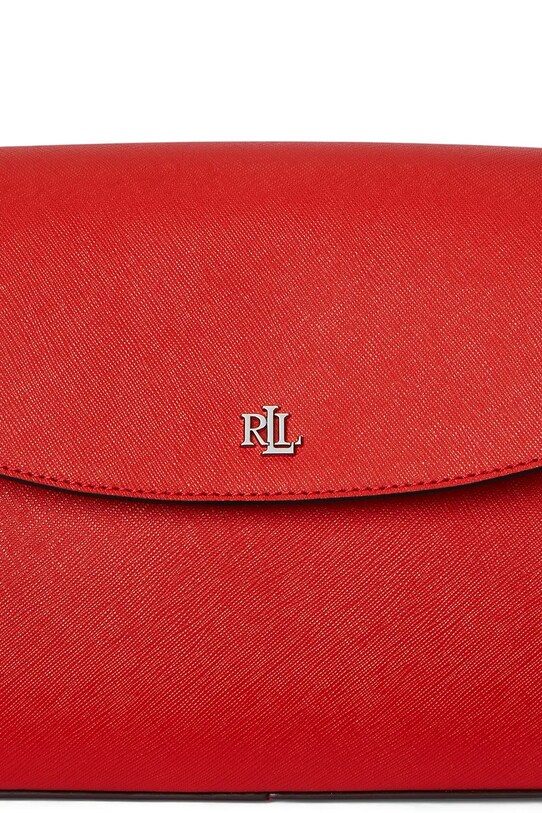 Kožená kabelka Lauren Ralph Lauren 431969364 červená