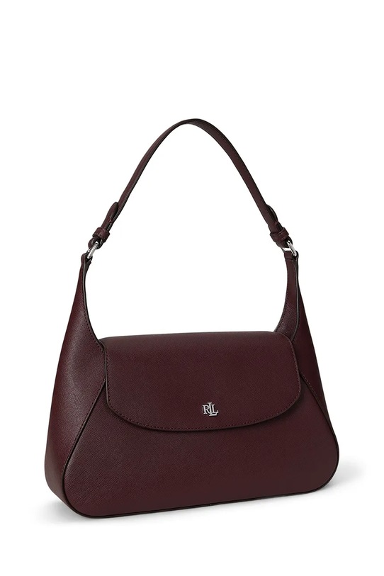 Δερμάτινη τσάντα Lauren Ralph Lauren 431969364 μπορντό AW25