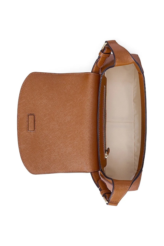 Lauren Ralph Lauren torebka skórzana 431969364 brązowy