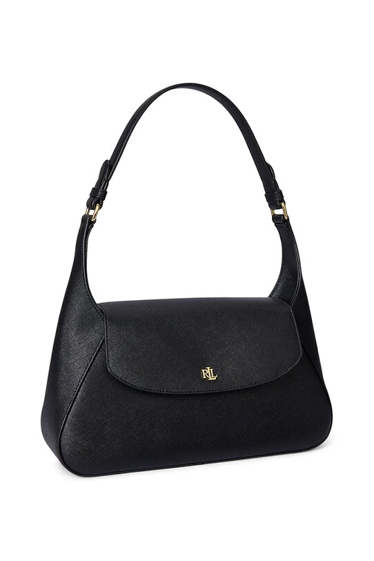 Kožená kabelka Lauren Ralph Lauren 431969364 čierna AW25