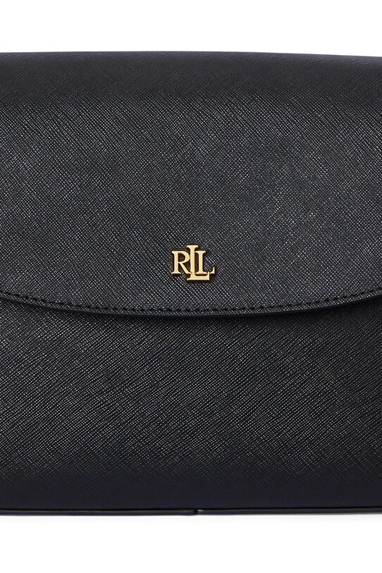Kožená kabelka Lauren Ralph Lauren 431969364 čierna