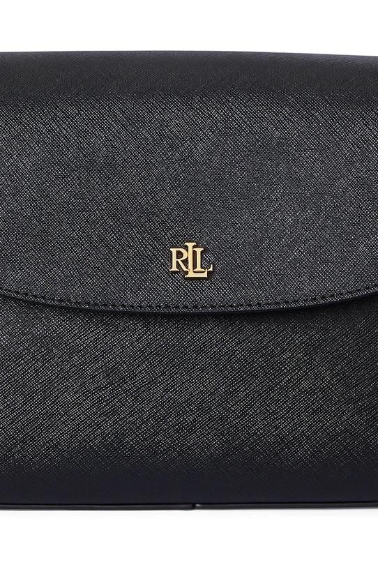 Δερμάτινη τσάντα Lauren Ralph Lauren 431969364 μαύρο