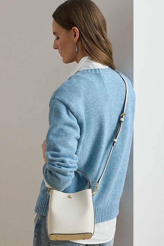 Lauren Ralph Lauren torebka worek damska skórzana 431969365