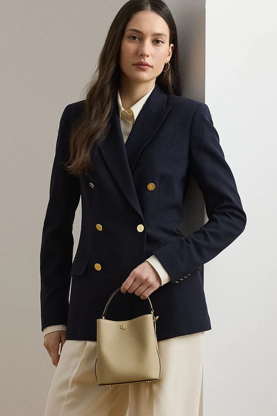 Lauren Ralph Lauren torebka worek damska skórzana 431969365