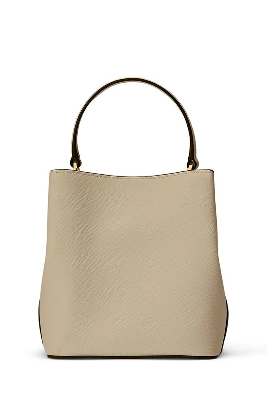 Lauren Ralph Lauren torebka worek damska skórzana 431969365 beżowy SS26