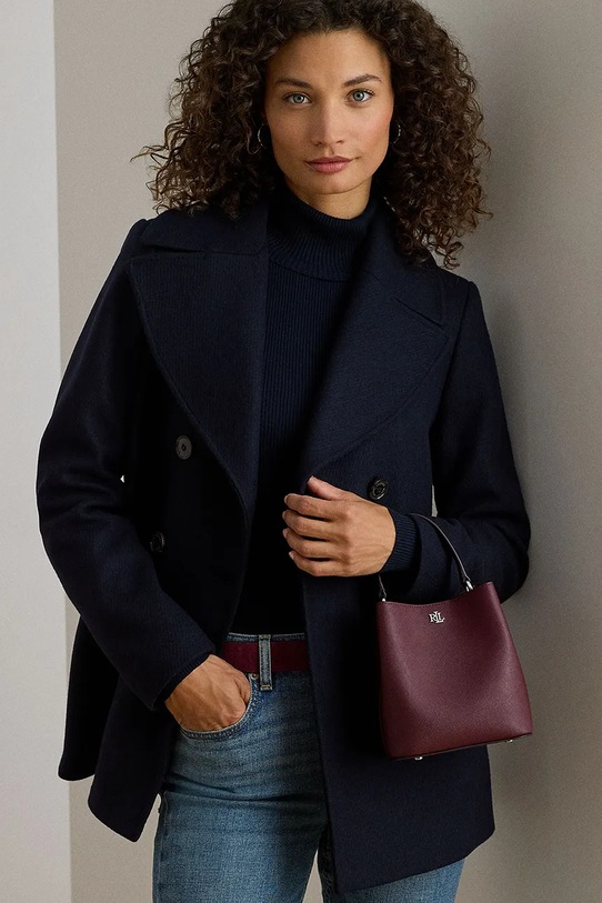 Kožená kabelka Lauren Ralph Lauren 431969365