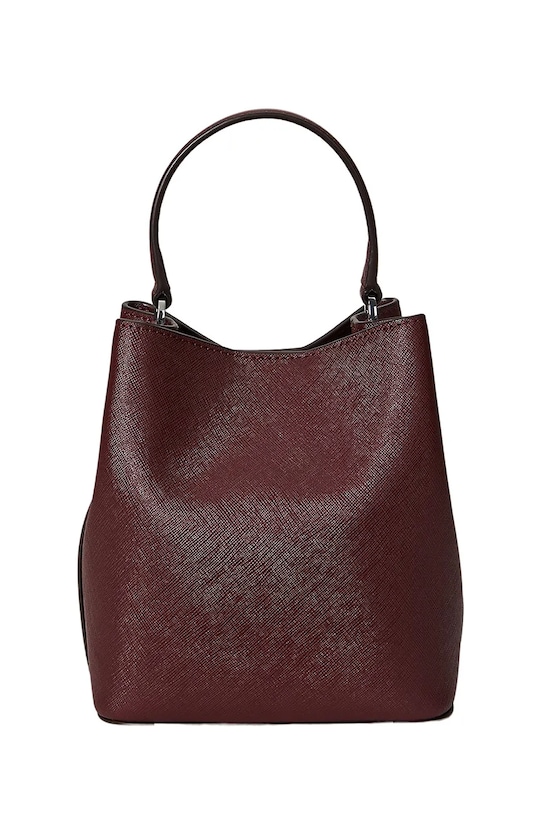 Kiegészítők Lauren Ralph Lauren bőr táska 431969365 burgundia
