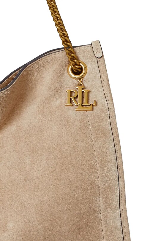 Lauren Ralph Lauren velúr táska 431969418 bézs