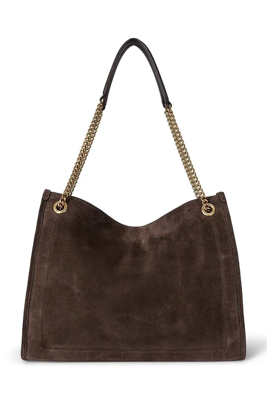 Kiegészítők Lauren Ralph Lauren velúr táska 431969418 barna