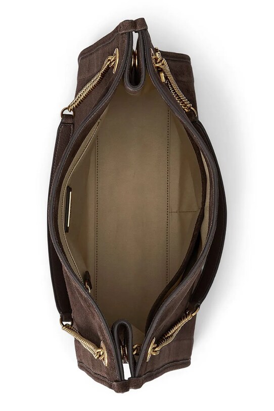 Lauren Ralph Lauren velúr táska barna 431969418