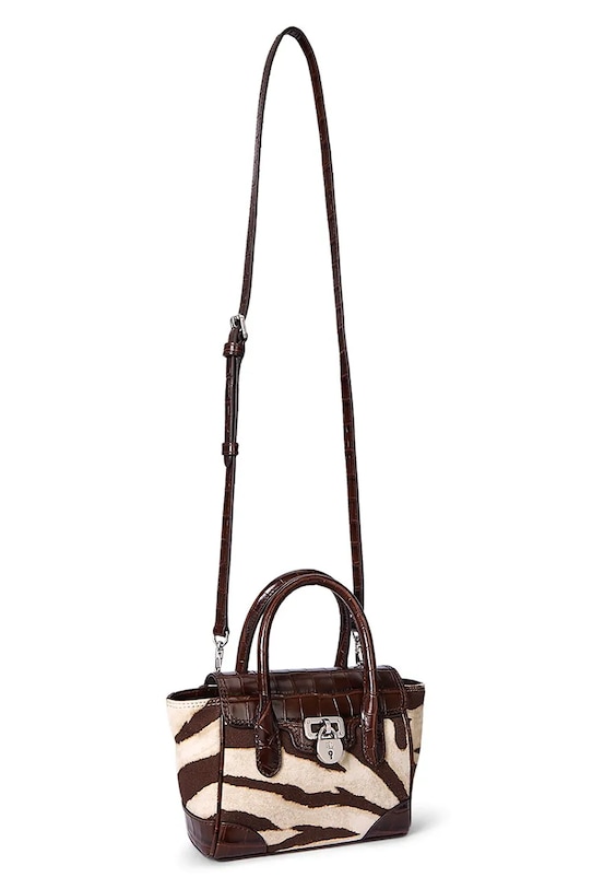 Τσάντα Lauren Ralph Lauren 431969470 καφέ AW25