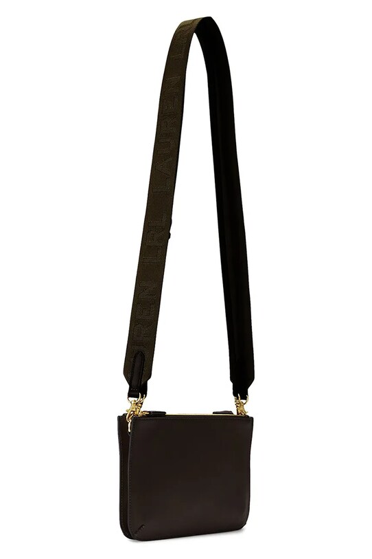 Lauren Ralph Lauren bőr táska 431970155 fekete AW25