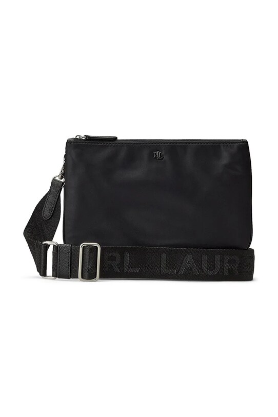 Kabelka Lauren Ralph Lauren jednofarebný čierna 431970156