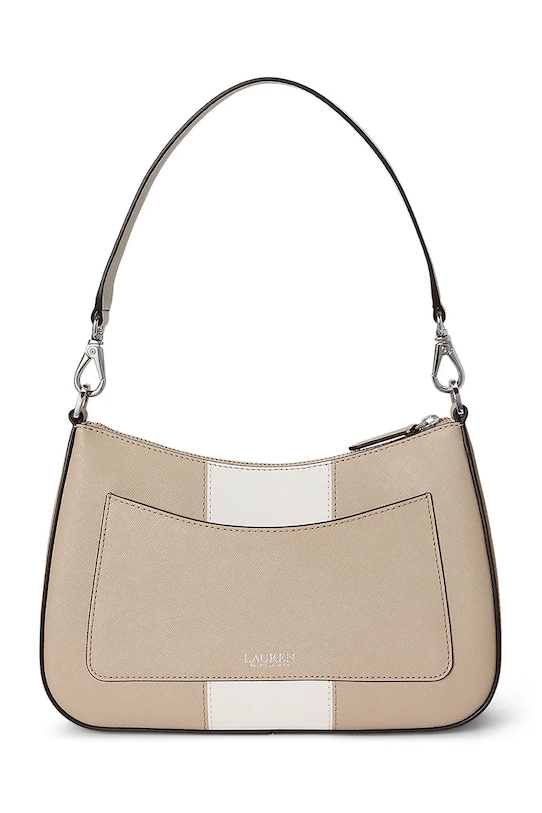 Doplňky Kožená kabelka Lauren Ralph Lauren 431974513 béžová