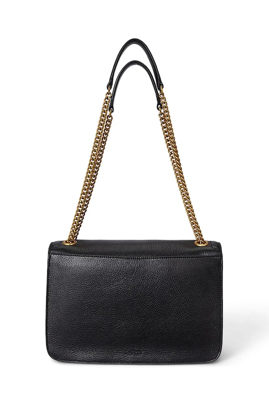 Kiegészítők Lauren Ralph Lauren bőr táska 431974551 fekete