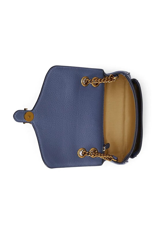 Lauren Ralph Lauren poșetă de piele albastru 431974552