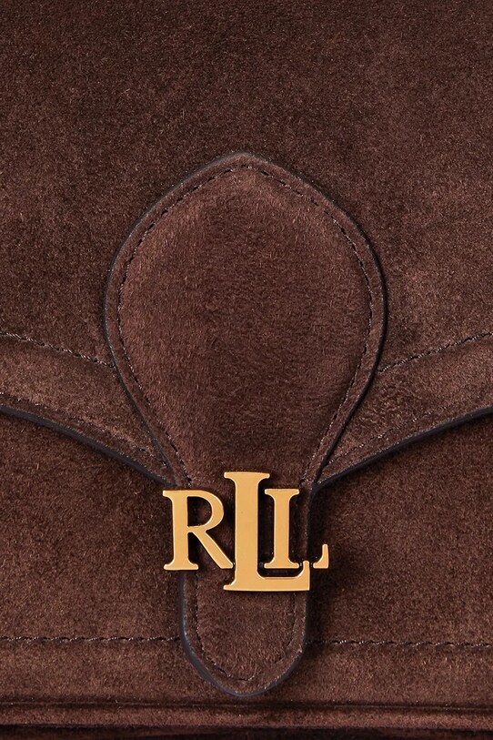 Lauren Ralph Lauren poșetă de piele 431974553 maro