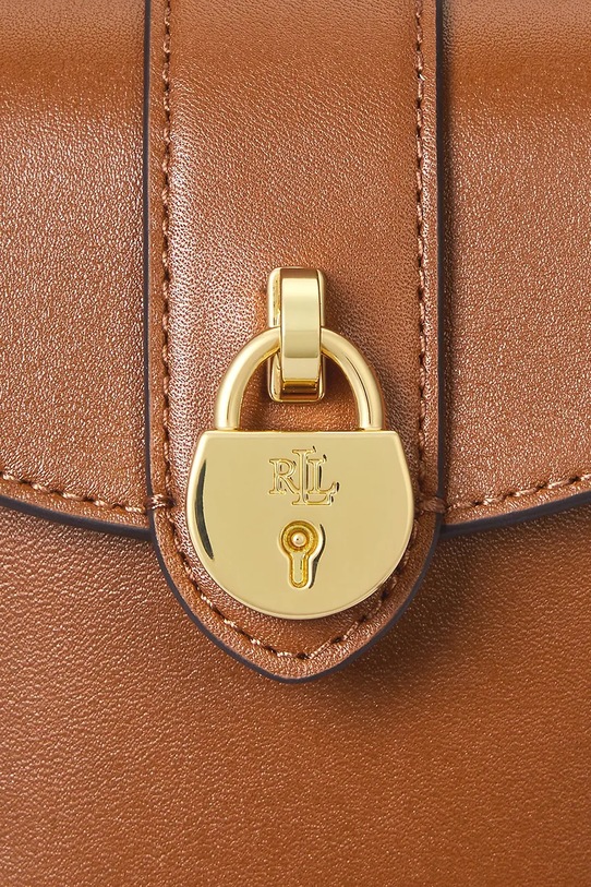 Kožený obal na telefón Lauren Ralph Lauren 432969460 hnedá