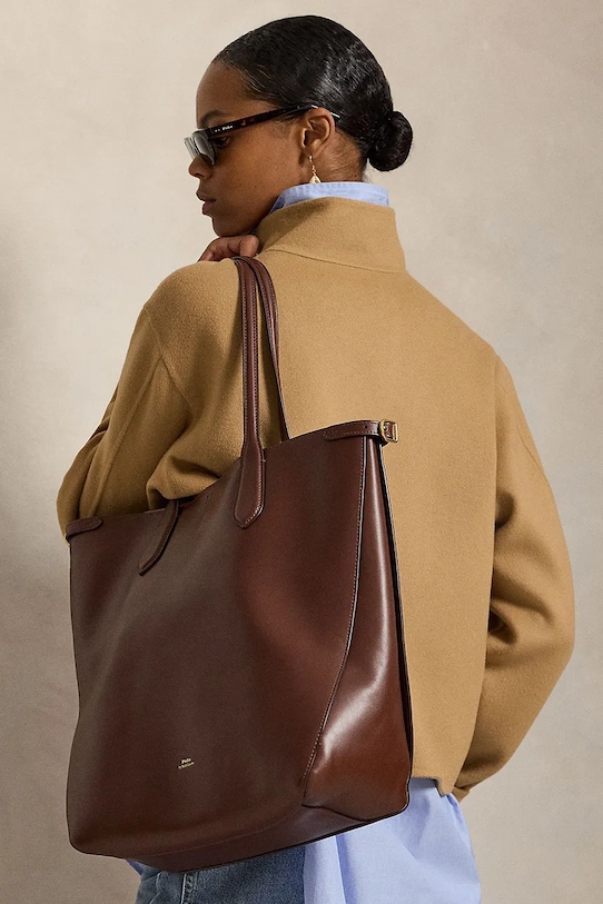 Polo Ralph Lauren torebka skórzana 428962757