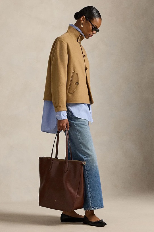 Polo Ralph Lauren torebka skórzana 428962757