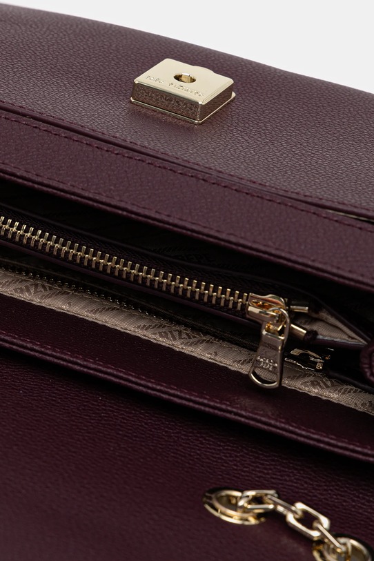 Patrizia Pepe torebka skórzana 8B0228.L001 bordowy
