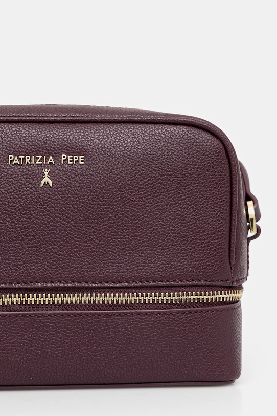 Patrizia Pepe torebka skórzana fioletowy 8B0253.L001