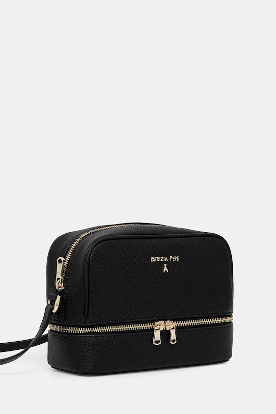 Patrizia Pepe torebka skórzana 8B0253.L001 czarny AW25