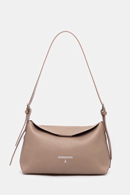 Akcesoria Patrizia Pepe torebka skórzana 8B0256.L148 beżowy