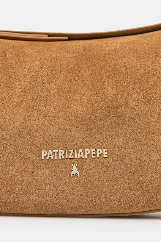 Patrizia Pepe torebka zamszowa zielony 8B0274.L152