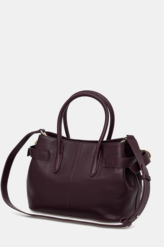 Patrizia Pepe torebka skórzana 8B0282.L162 fioletowy AW25