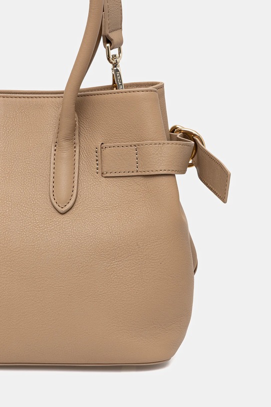 Akcesoria Patrizia Pepe torebka skórzana 8B0282.L162 beżowy