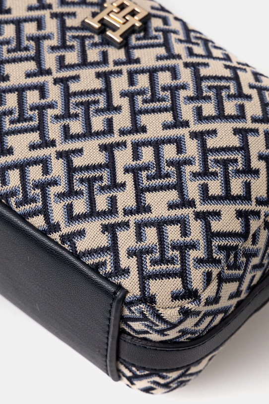 Τσάντα Tommy Hilfiger σκούρο μπλε AW0AW17443