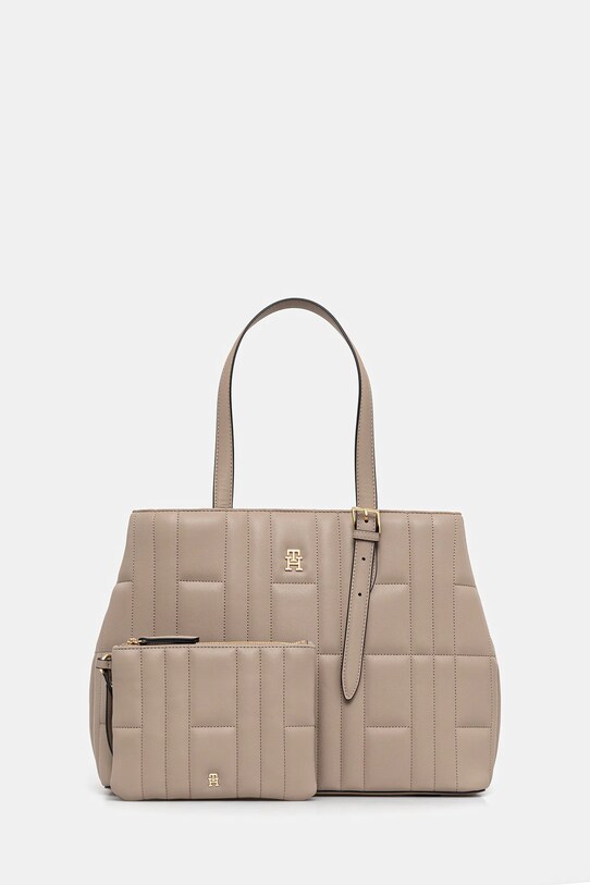 Сумочка Tommy Hilfiger синтетический коричневый AW0AW17452