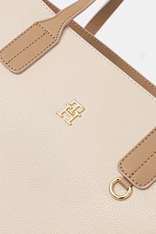 Kabelka Tommy Hilfiger béžová AW0AW17463