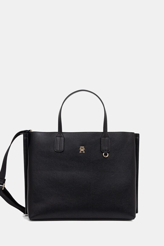 Сумочка Tommy Hilfiger не вмещает А4 чёрный AW0AW17463