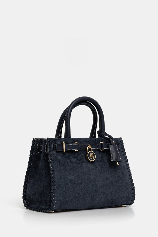 Tommy Hilfiger torebka zamszowa AW0AW17469 granatowy AW25