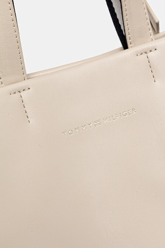 Τσάντα Tommy Hilfiger μπεζ AW0AW17508