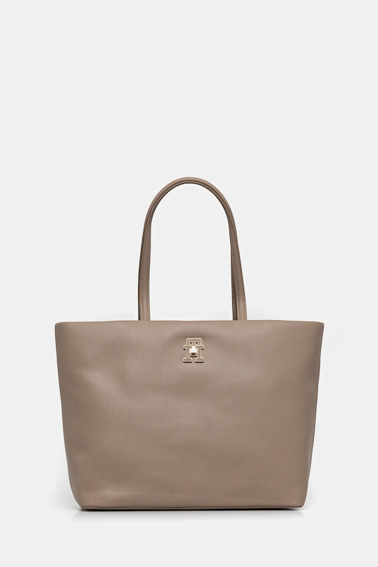 Tommy Hilfiger torebka mieści A4 brązowy AW0AW17528