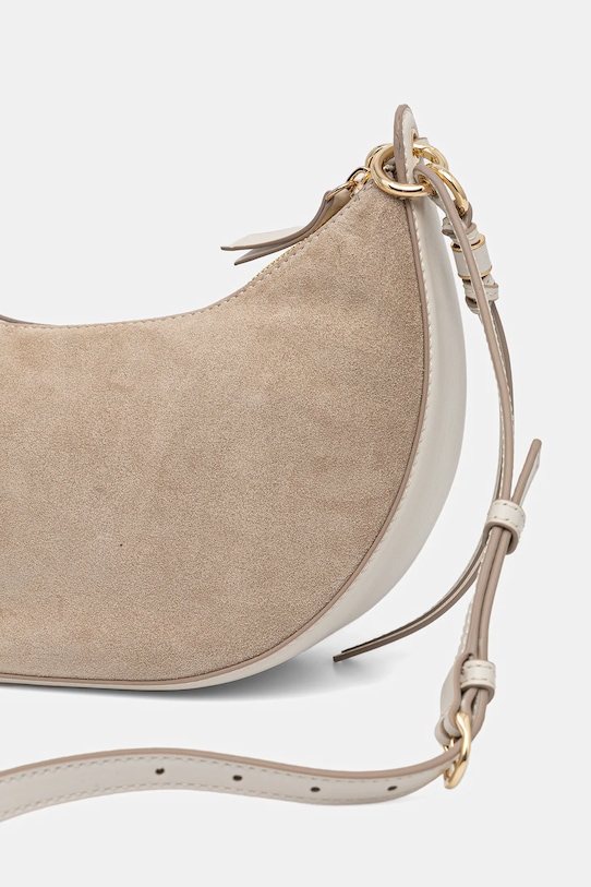 Doplňky Semišová kabelka Tommy Hilfiger AW0AW17537 béžová