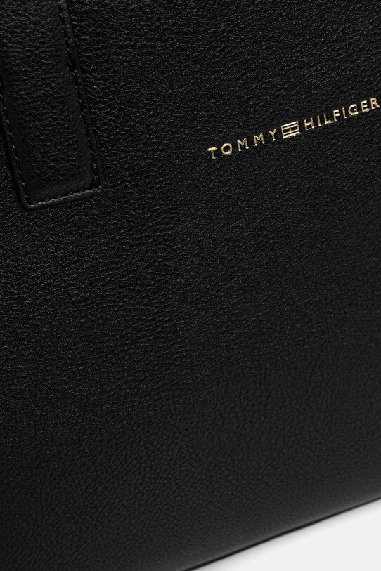 Τσάντα Tommy Hilfiger μαύρο AW0AW17634