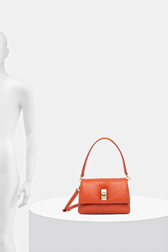 Kožená kabelka Tommy Hilfiger AW0AW17638