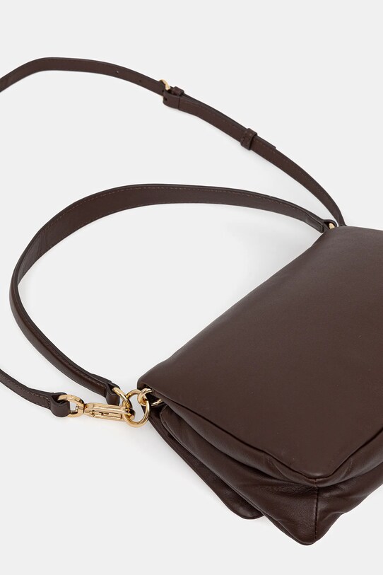 Аксессуары Кожаная сумочка Tommy Hilfiger AW0AW17638 коричневый