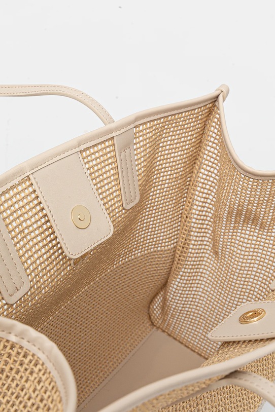 Kabelka Tommy Hilfiger AW0AW17640 béžová