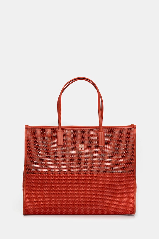 Сумочка Tommy Hilfiger узор оранжевый AW0AW17640