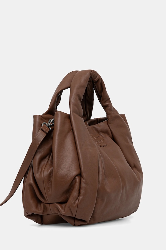 MUNTHE torebka skórzana LIX 253194825358 brązowy AW25
