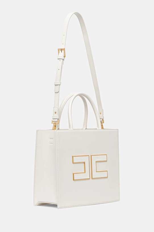 Elisabetta Franchi poșetă BS32A56E2 bej AW25
