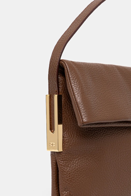 Elisabetta Franchi poșetă de piele maro BS48N56E2