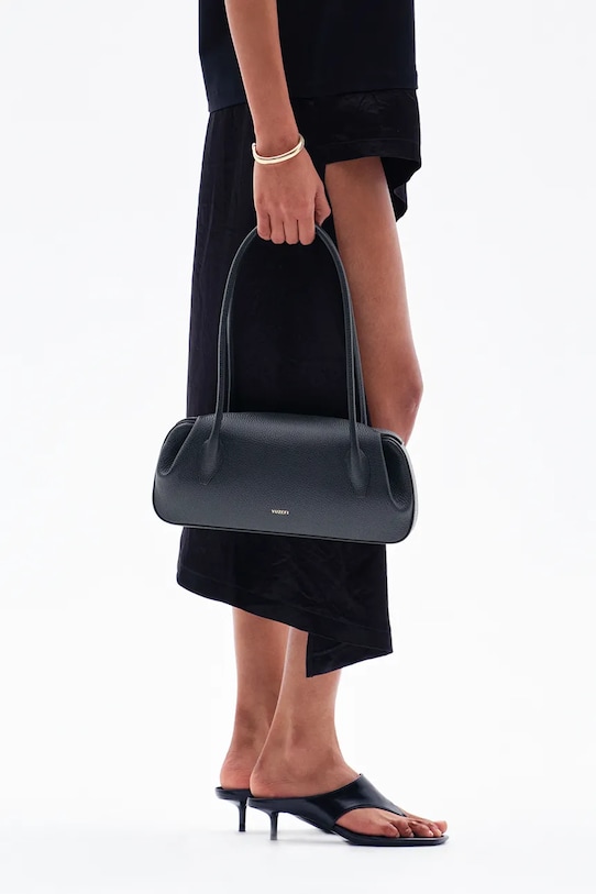 Yuzefi poșetă de piele OYSTER YUZCO.HB.OYSB.L034