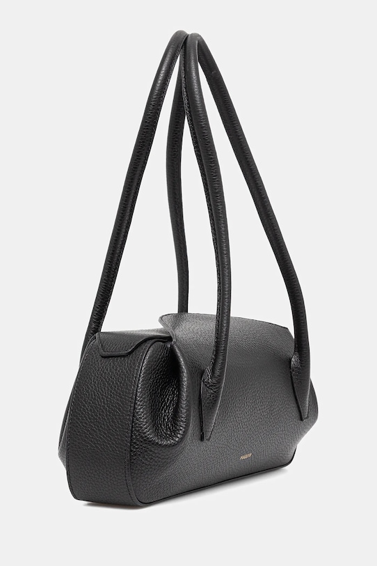 Accesorii Yuzefi poșetă de piele OYSTER YUZCO.HB.OYSB.L034 negru