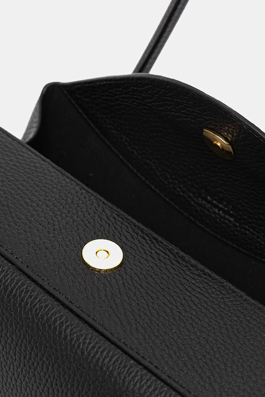 Yuzefi poșetă de piele OYSTER YUZCO.HB.OYSB.L034